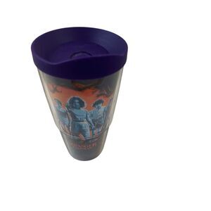 Tervis mug travel cup purple lid  24 oz Stranger things season 2